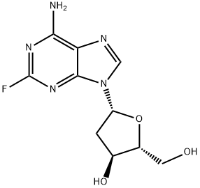 2-플루오로-2′-디옥시아데노신 구조식 이미지