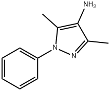 3,5-DIMETHYL-1-PHENYL-1H-PYRAZOL-4-AMINE Structure