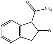 1H-Indene-1-carboxamide,  2,3-dihydro-2-oxo- Structure