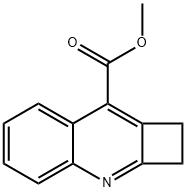 1,2-디히드로시클로부타[b]퀴놀린-8-카르복실산메틸에스테르 구조식 이미지