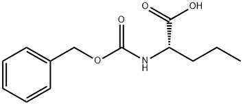 N-CARBOBENZOXY-DL-NORVALINE 구조식 이미지