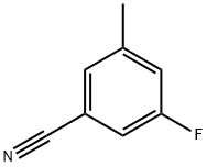 3-Fluoro-5-methylbenzonitrile 구조식 이미지