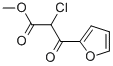 2-푸란프로판산,알파-클로로-베타-옥소-,메틸에스테르(9CI) 구조식 이미지
