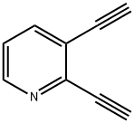 Pyridine, 2,3-diethynyl- (9CI) Structure