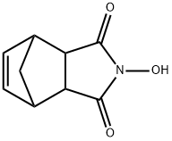N-Hydroxy-5-norbornene-2,3-dicarboximide 구조식 이미지