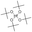 HAFNIUM TERT-BUTOXIDE Structure