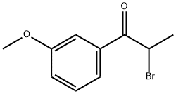 2-bromo-3-methoxypropiophenone  Structure