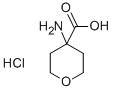 4-아미노-테트라하이드로-피란-4-카복실산HCL 구조식 이미지