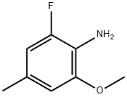 벤젠아민,2-플루오로-6-메톡시-4-메틸-(9CI) 구조식 이미지