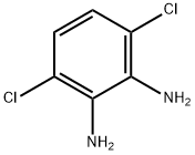 1,4-디클로로-2,3-벤젠디아민 구조식 이미지