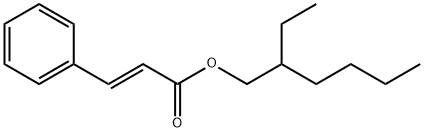2-프로펜산,3-페닐-,2-에틸헥실에스테르,(2E)- 구조식 이미지