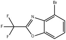 4-Bromo-2-(trifluoromethyl)-1,3-benzoxazole Structure