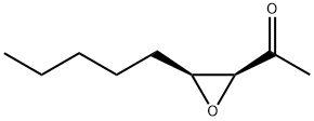 Ethanone, 1-[(2S,3S)-3-pentyloxiranyl]- (9CI) 구조식 이미지