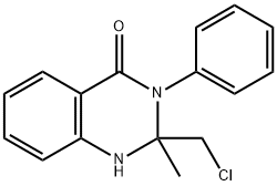 2-(CHLOROMETHYL)-2-METHYL-3-PHENYL-1,2,3,4-TETRAHYDROQUINAZOLIN-4-ONE Structure
