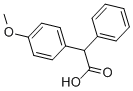 2-(4-METHOXYPHENYL)-2-PHENYLACETIC ACID Structure