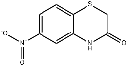 6-Nitro-2H-benzo[b][1,4]thiazin-3(4H)-one 구조식 이미지