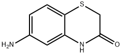 6-AMINO-2H-1,4-BENZOTHIAZIN-3(4H)-ONE Structure