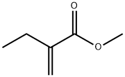 Methyl 2-ethylacrylate Structure