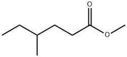 METHYL 4-METHYLHEXANOATE Structure