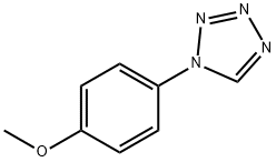 1H-TETRAZOLE, 1-(4-METHOXYPHENYL)- Structure