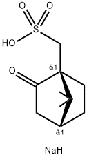 Sodium (+)-10-camphorsulfonate 구조식 이미지