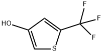 5-TRIFLUOROMETHYLTHIOPHENE-3-ONE 구조식 이미지