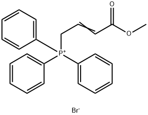 메틸4-(트리페닐포스포니오)크로토네이트브로마이드 구조식 이미지
