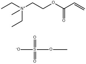 N,N-DIETHYLAMINOETHYL ACRYLATE Q-SALT, METHOSULFATE Structure