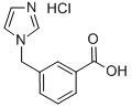 3-(1H-Imidazol-1-ylmethyl)benzoic acid hydrochloride Structure