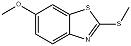 벤조티아졸,6-메톡시-2-(메틸티오)-(7Cl,8Cl) 구조식 이미지
