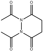 3,6-Pyridazinedione, 1,2-diacetyltetrahydro- Structure