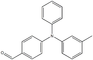 4-((Phenyl-m-tolyl)amino)benzaldehyde Structure