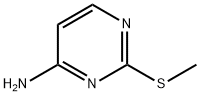 2-(METHYLTHIO)PYRIMIDIN-4-AMINE Structure