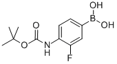 218301-87-2 4-N-Boc-amino-3-fluorophenylboronic acid