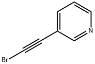 Pyridine, 3-(bromoethynyl)- (9CI) Structure