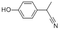 2-(4-hydroxyphenyl)propiononitrile  Structure