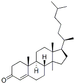 14-메틸콜레스타-4-엔-3-온 구조식 이미지