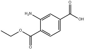 1,4-Benzenedicarboxylicacid,2-amino-,1-ethylester(9CI) Structure