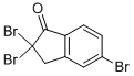 2,3-DIHYDRO-2,2,5-TRIBROMO-1H-INDEN-1-ONE 구조식 이미지