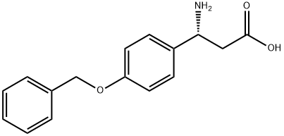 (R)-3-(P-BENZYLOXYPHENYL)-BETA-ALANINE
 구조식 이미지