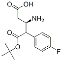 BOC-(R)-3-AMINO-4-(4-FLUORO-PHENYL)-BUTYRIC ACID 구조식 이미지