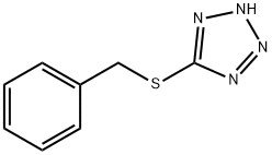 5-Benzylthio-1H-tetrazole 구조식 이미지