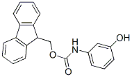 카르밤산,(3-하이드록시페닐)-,9H-플루오렌-9-일메틸에스테르(9CI) 구조식 이미지