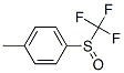 4-Methylphenyl trifluoromethyl sulphoxide Structure