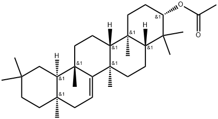 taraxerol acetate 구조식 이미지
