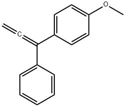 1-메톡시-4-(1-페닐-PROPA-1,2-디에닐)-벤젠 구조식 이미지