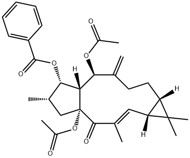 DIACETYL BENZOYL LATHYROL Structure