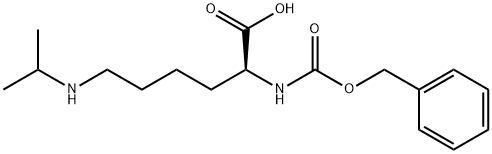 Z-LYS(ISOPROPYL)-OH Structure