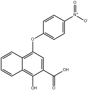 21894-06-4 1-Hydroxy-4-(4-nitrophenoxy)-2-naphthoic acid