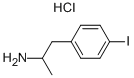 4-IODOAMPHETAMINE HYDROCHLORIDE Structure